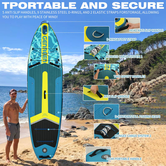 New Style Inflatable SUP Paddle Board 